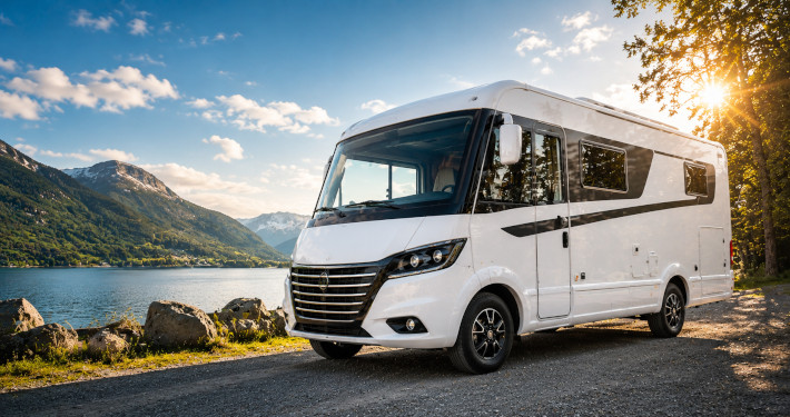Berger Glanz Wohnmobil Sommer